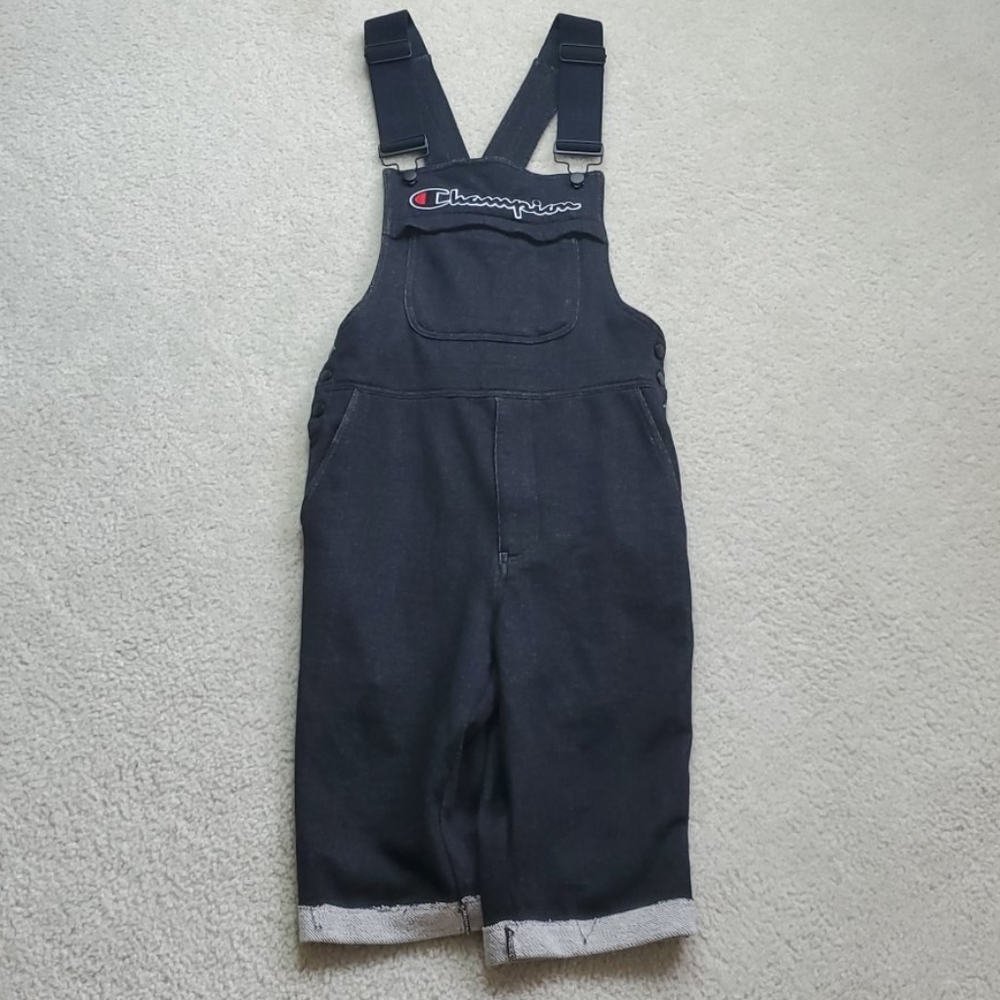 Champion Reverse Terry Short Overalls, Sz XS